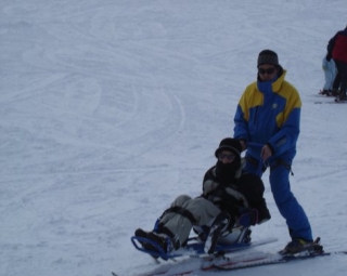  Handiski 设备 上比利牛斯山脉 